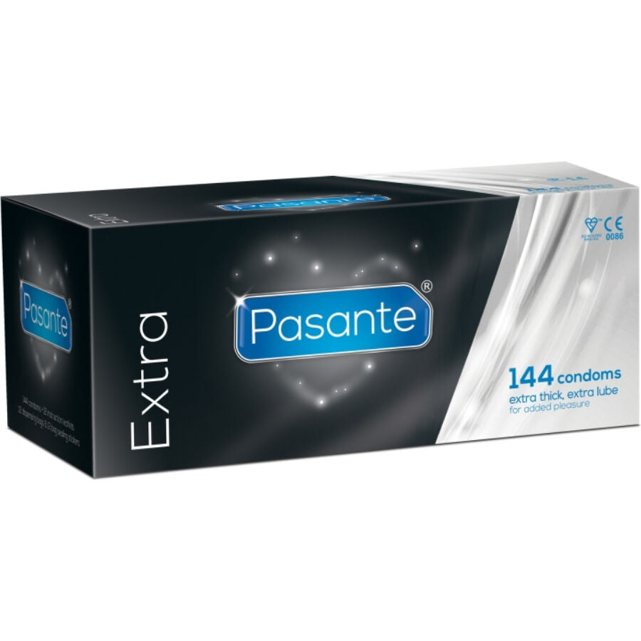 Pasante - Extra Preservativos Gruesos 144 Unidades