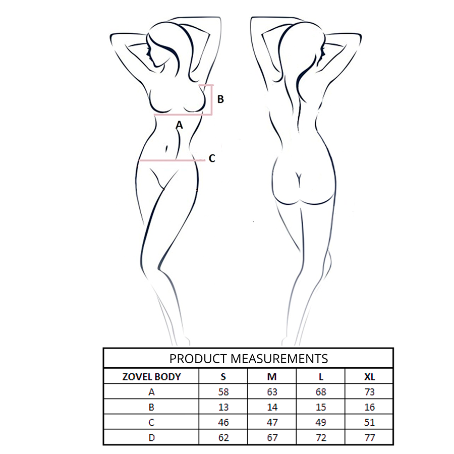 Passion - Zovel Body Gris Claro S/m