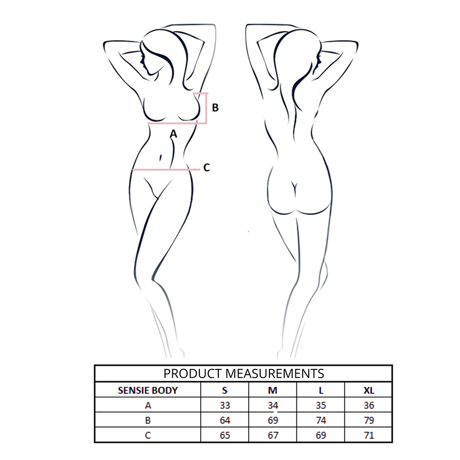 Passion - Sensie Body Azul Marino S/m