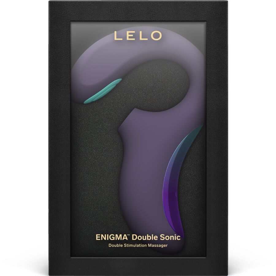 Lelo - Enigma Double Sonic Vibrador Punto G Morado