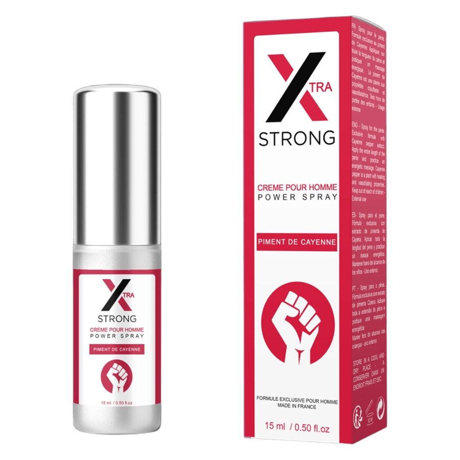 Ruf - X Strong Potente Stray Para El Pene 15 Ml