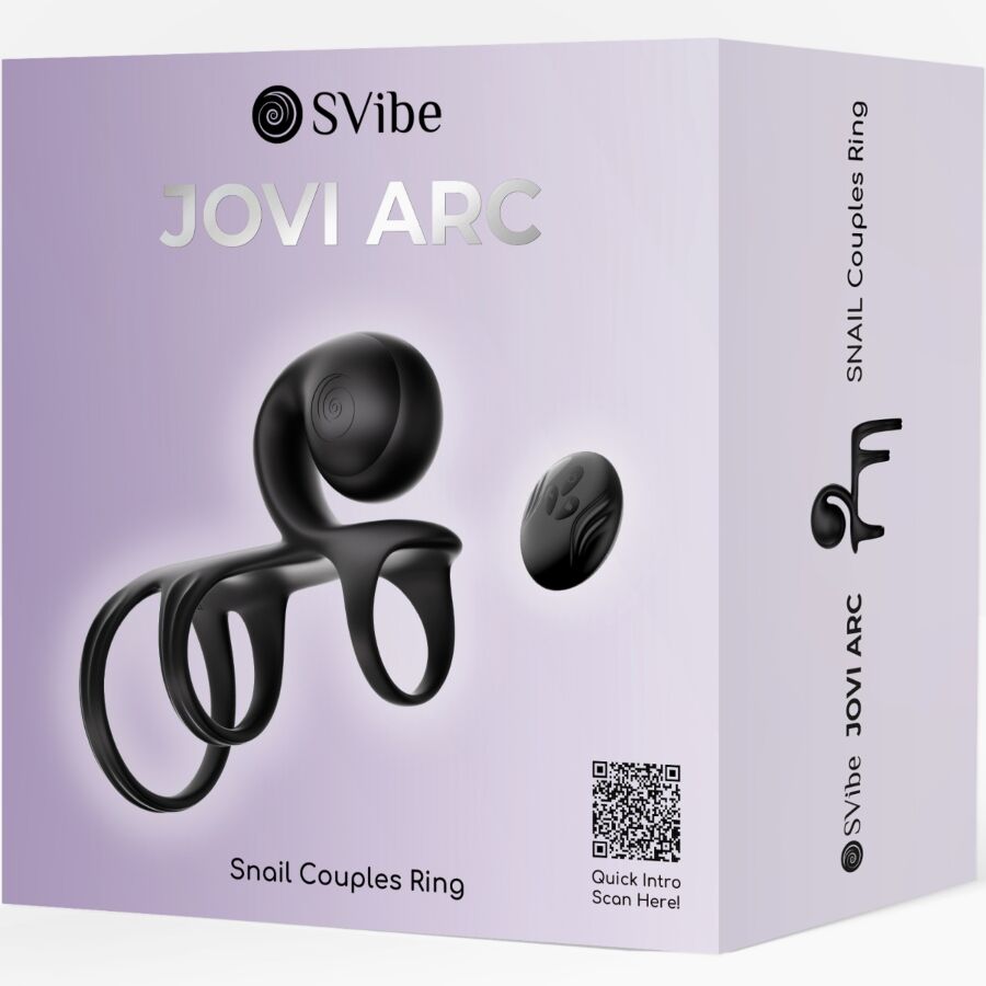 Snail Vibe - Jovi Arc Anillo De Pareja Control Remoto Negro