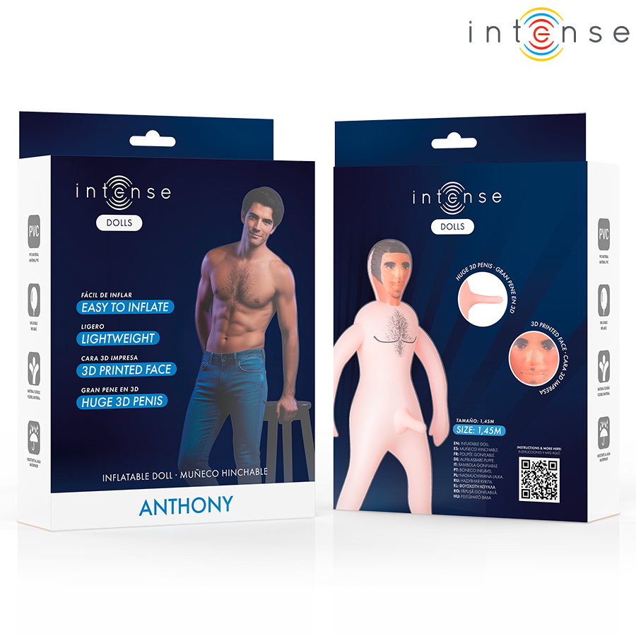 Intense Dolls - Anthony Muñeco Hinchable Pene 3d