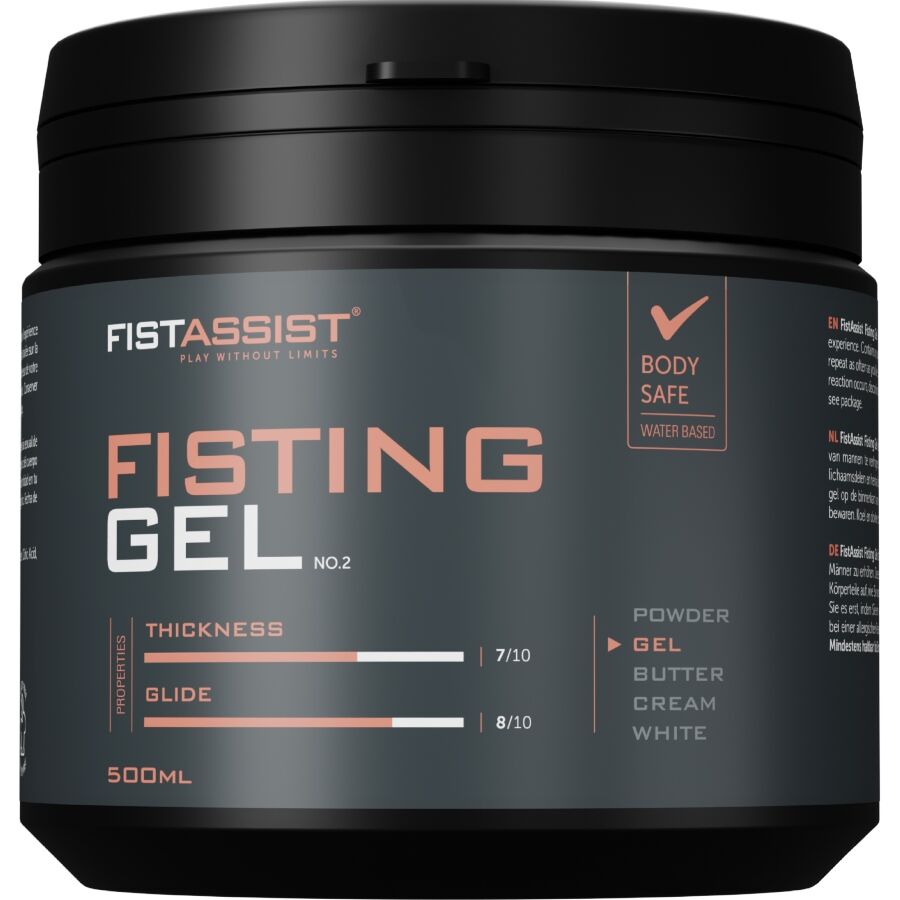 Cobeco - Fist Assist Gel Extraespeso Base De Agua 500 Ml