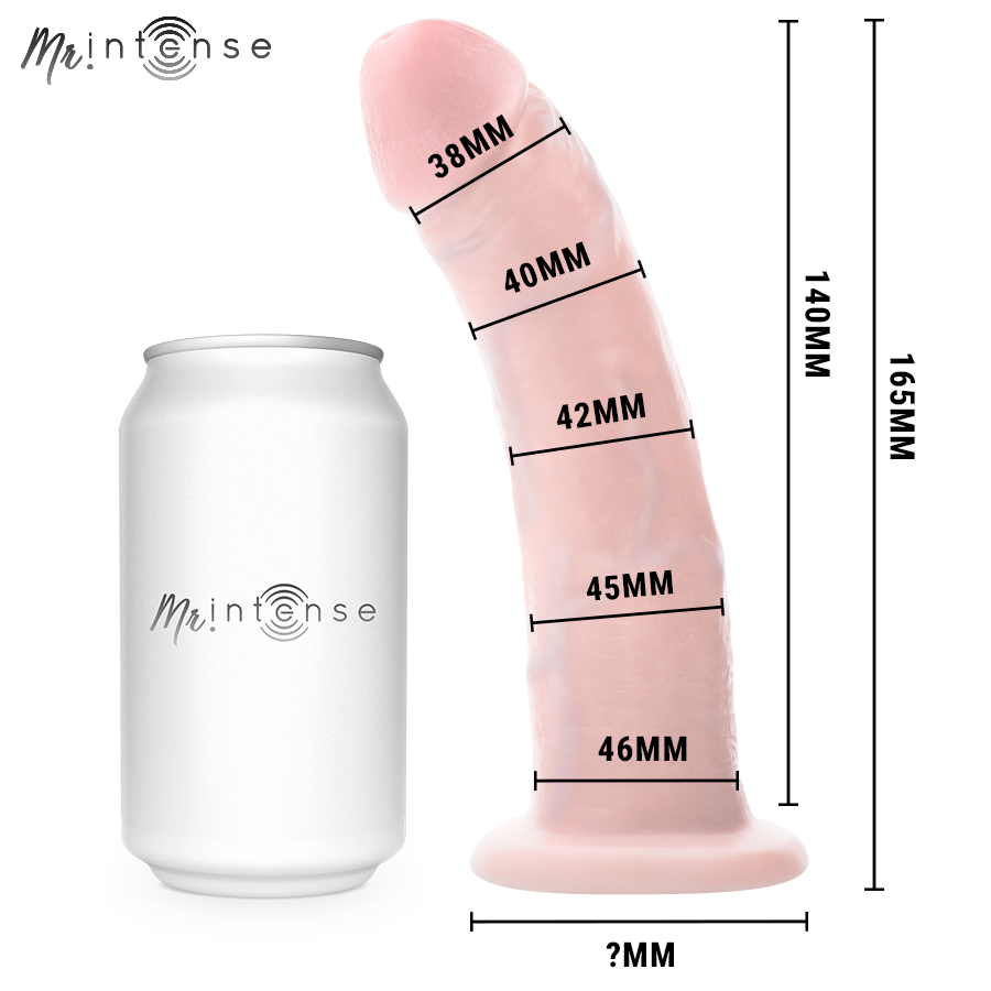 Mr Intense - Small Terence Dildo 16.5 Cm -ø- 4.6 Cm