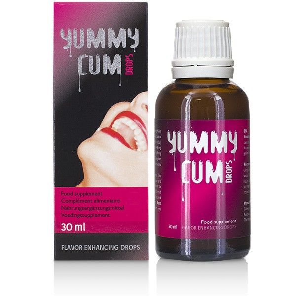 Yummy Cum Drops – Complemento Alimenticio En Gotas Para Mejorar El Sabor Y La Intensidad Del Semen