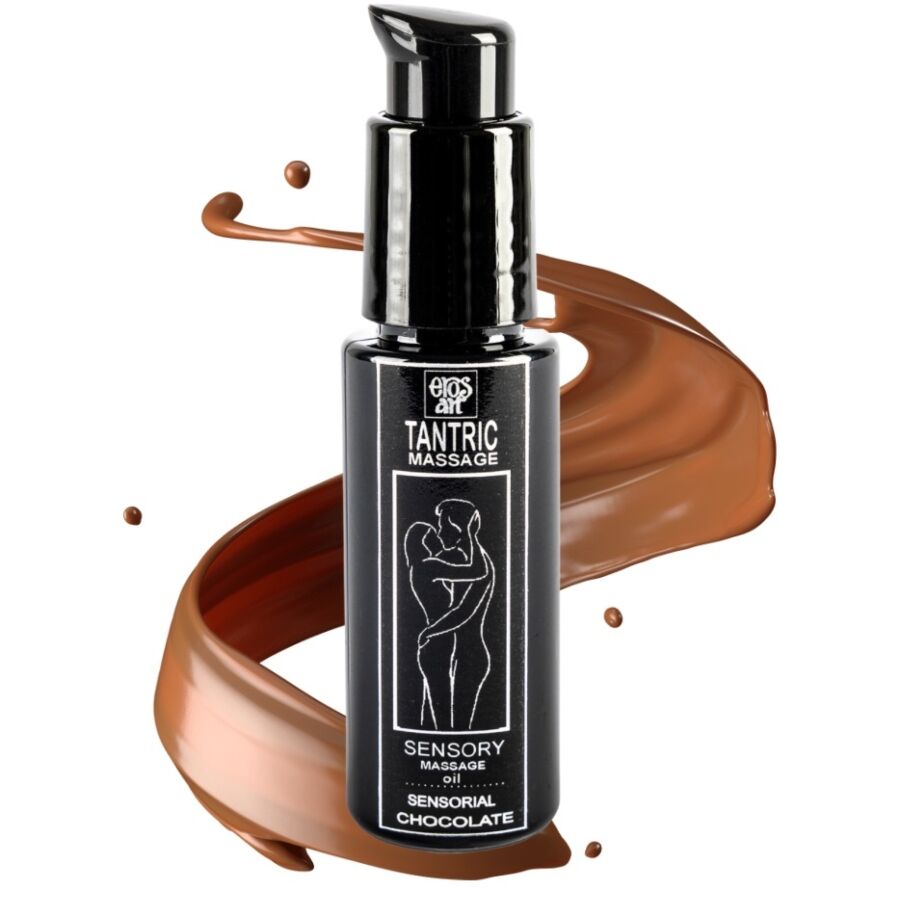 Eros-art - Aceite Masaje Tántrico Natural Y Afrodisíaco Chocolate 30 Ml