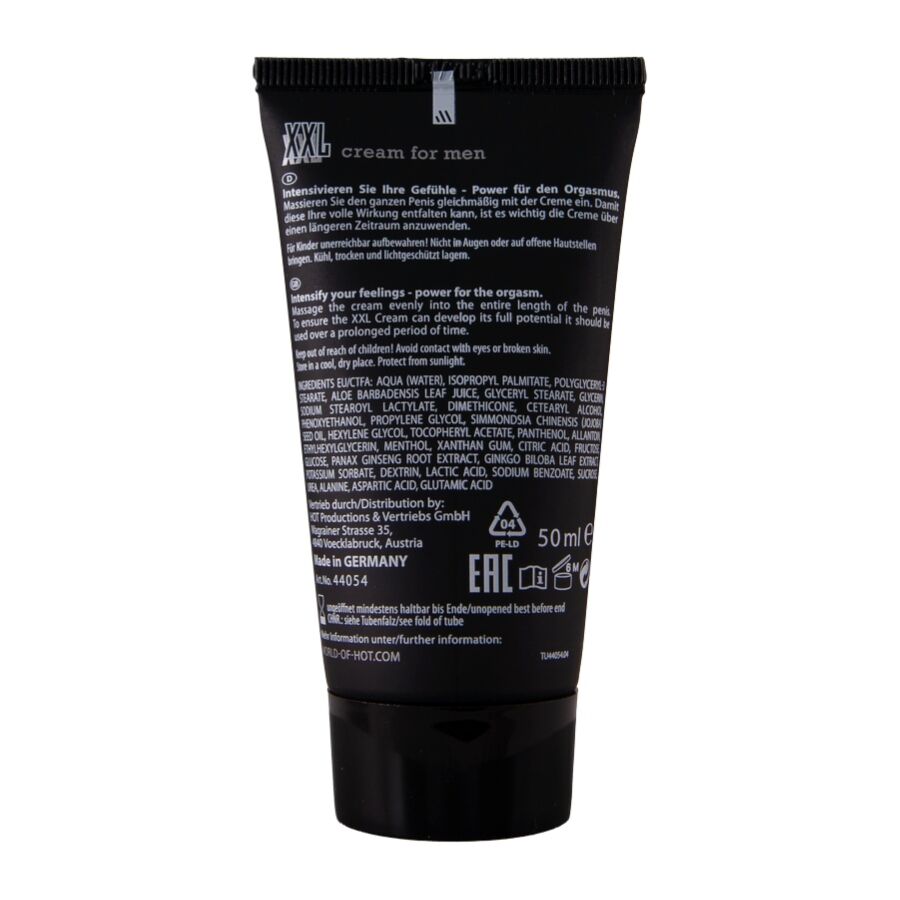 Hot - Crema Xxl Para Hombre 50 Ml