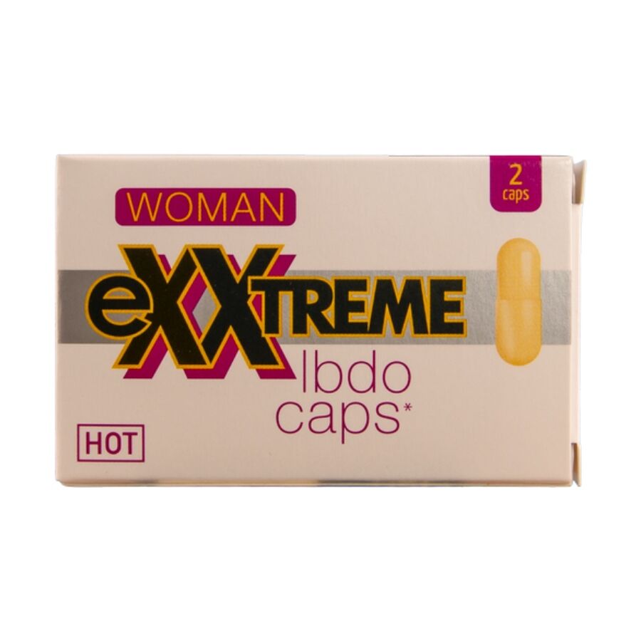 Hot - Exxtreme Cápsulas Líbido Mujer 2 Unidades