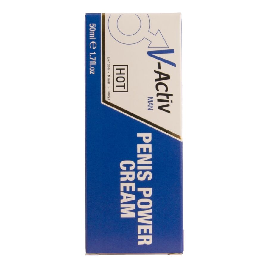 Hot - V-activ Penis Power Crema Para Hombre 50 Ml