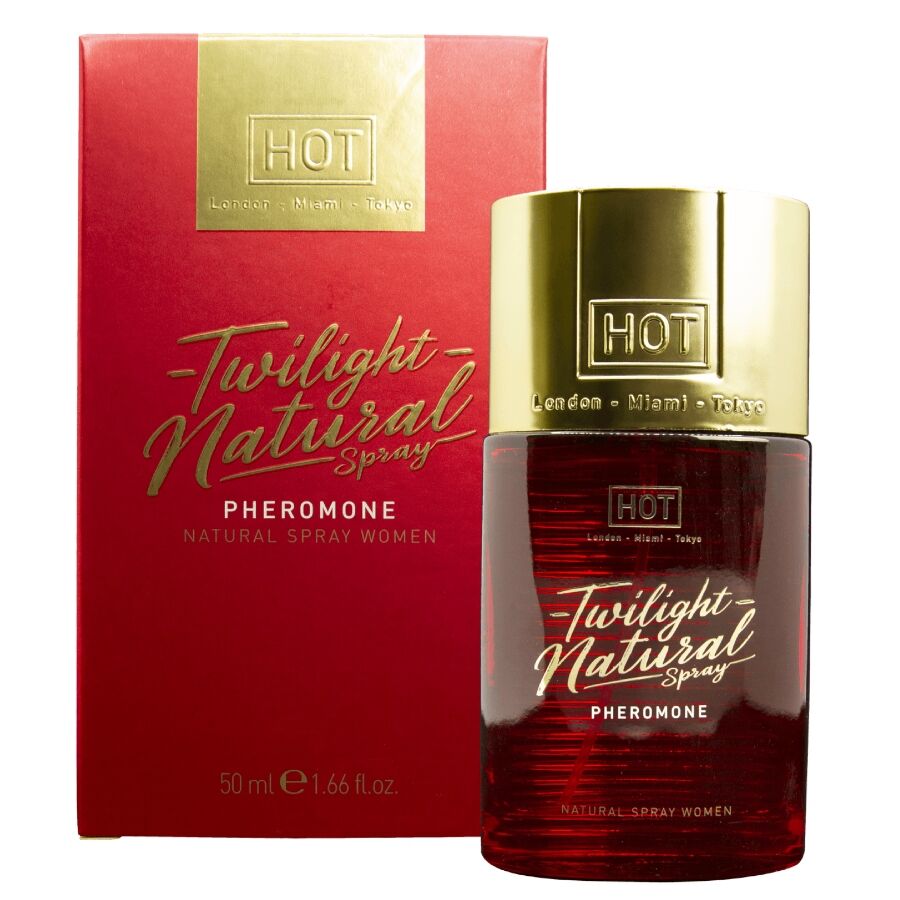 Hot Twilight Perfume Con Feromonas Para Ella En Spray 50ml