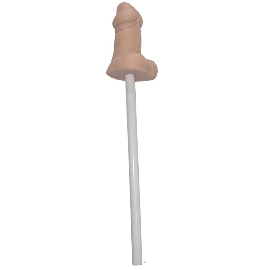 Diablo Picante - Lápiz Pene Blando Tono Claro