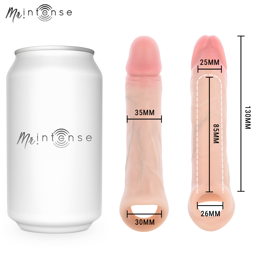 Mr Intense - Simon S Funda De Pene Silicona 13 Cm -ø- 4 Cm