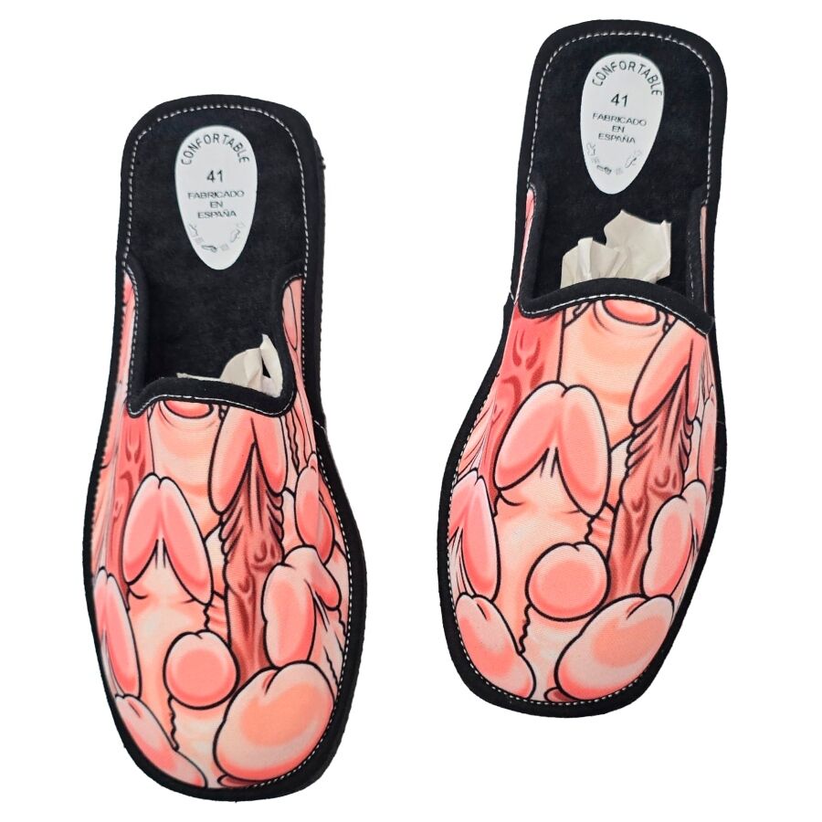 Diablo Picante - Zapatillas Penes Talla Grande 42-43-44