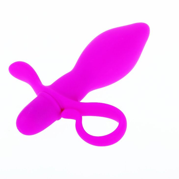 Plug Anal Con Vibración Taylor Color Púrpura
