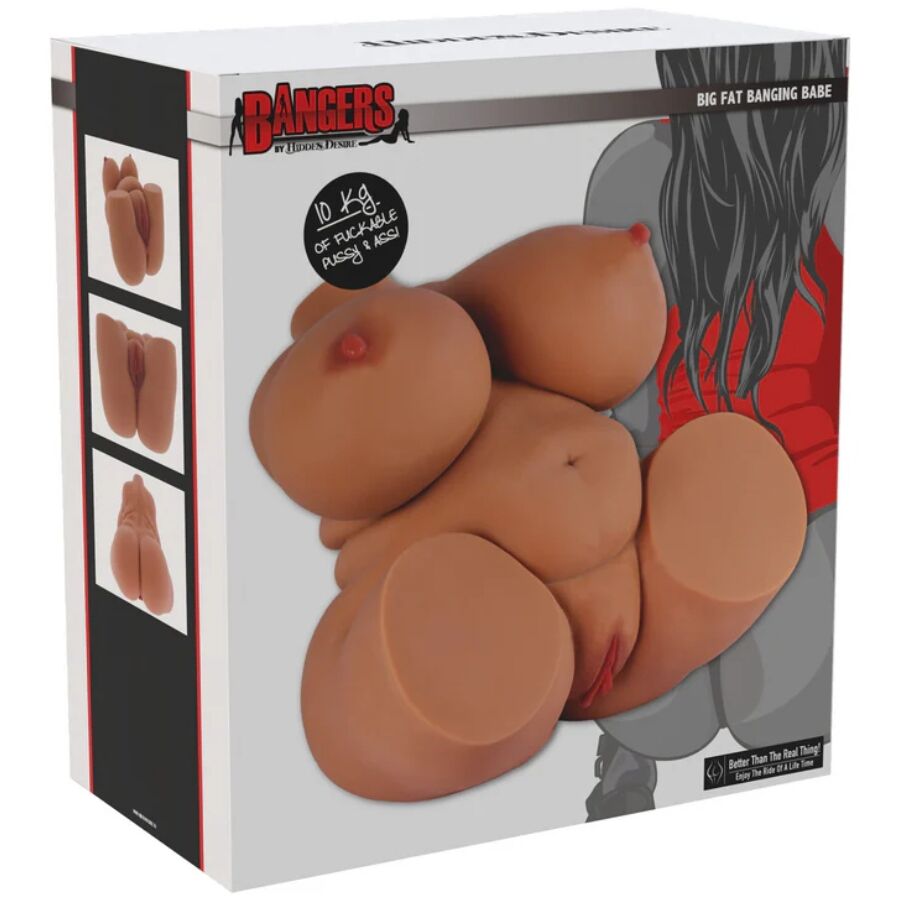 Hidden Desire - Big Fat Banging Babe Torso Masturbador Femenino 10 Kg