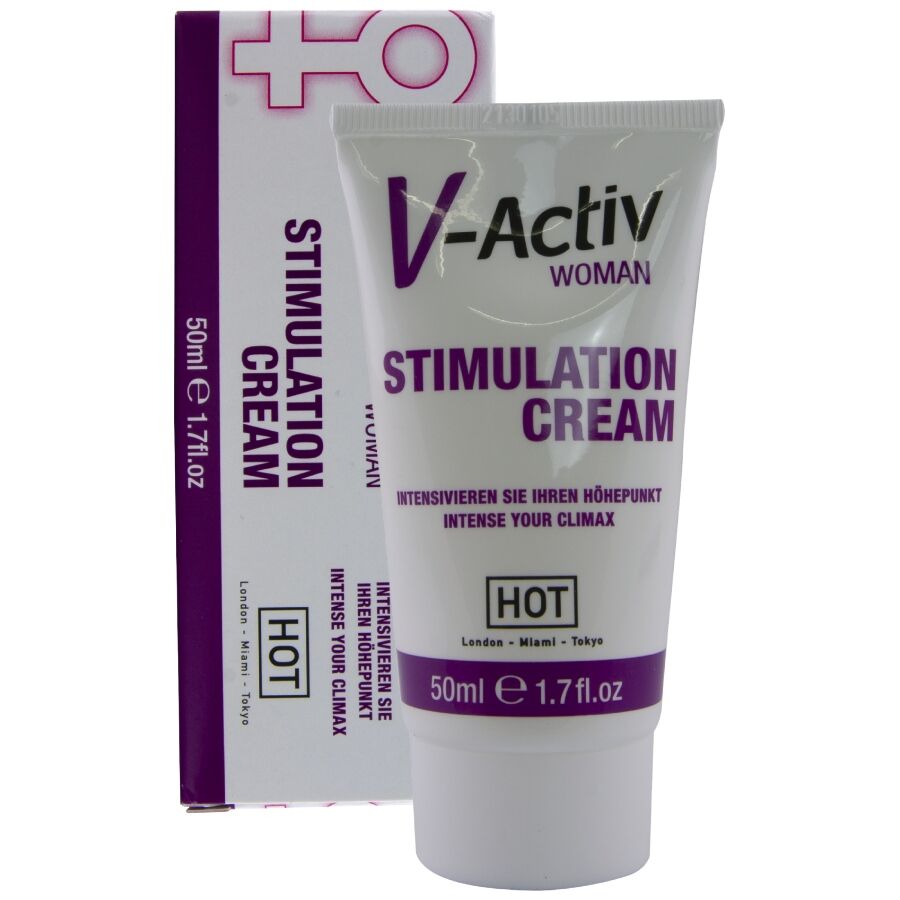 Hot - V-activ Crema Estimulante Para Mujer 50 Ml