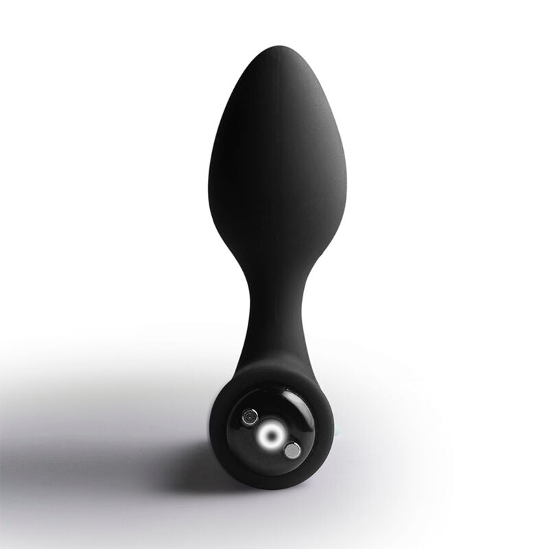 Rocks-Off - Nova Solaris Plug Anal Fino Recargable 16 Funciones Negro