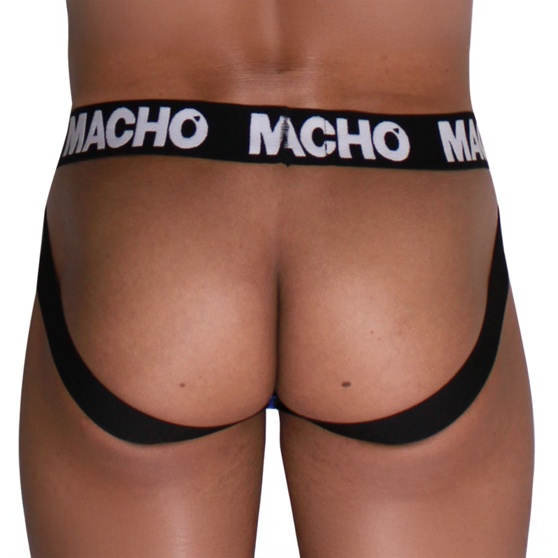 Macho - Mx28az Jock Azul Rejilla M
