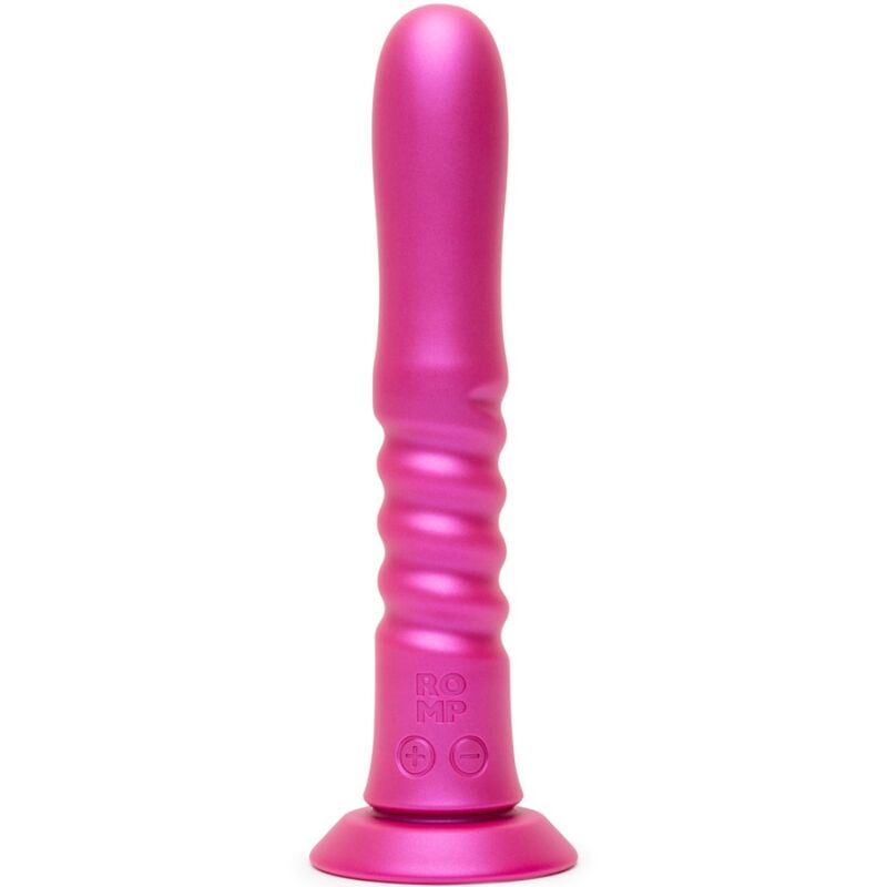 Romp - Jiggle Vibrador Up And Down Con Ventosa Rosa