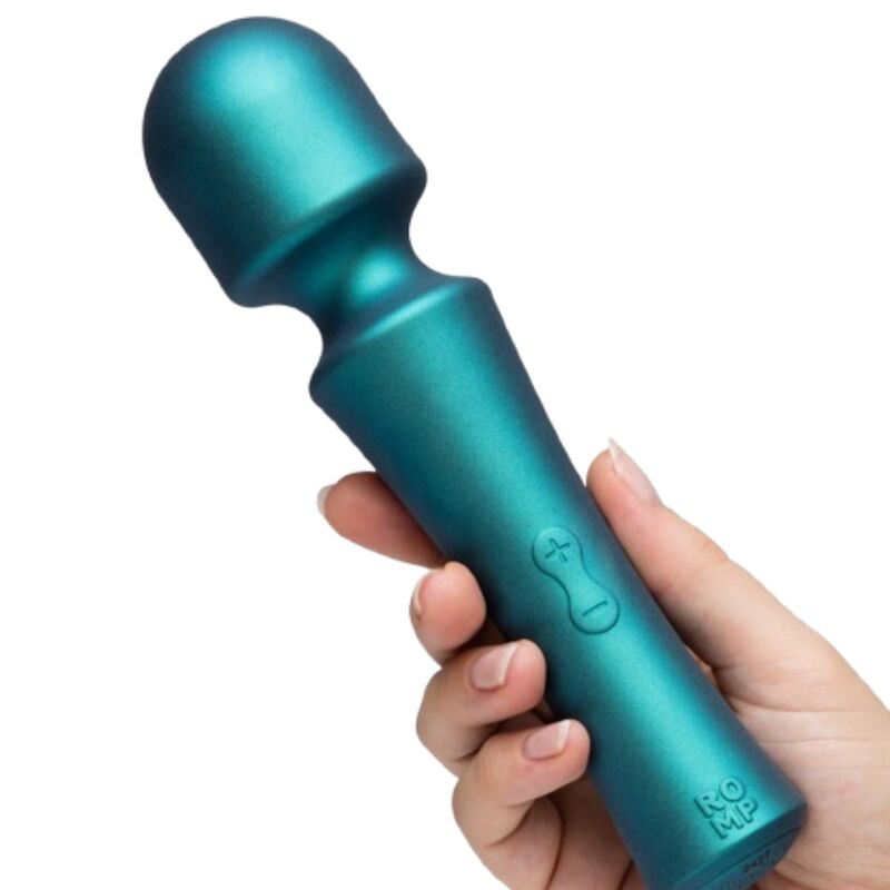Romp - Presto Mini Wand Vibrador Cabezal Flexible Verde