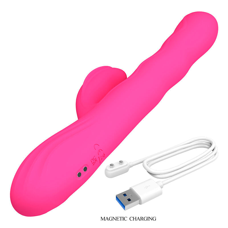 Pretty Love - Winters Vibrador Rabbit Multifunción Con Pantalla Led Rosa