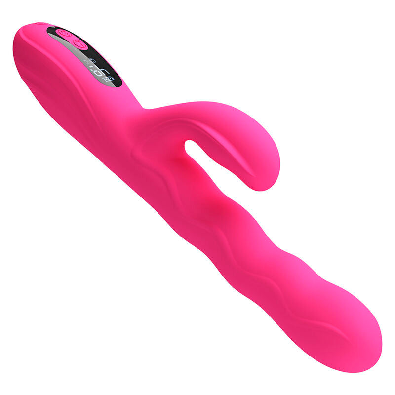 Pretty Love - Winters Vibrador Rabbit Multifunción Con Pantalla Led Rosa
