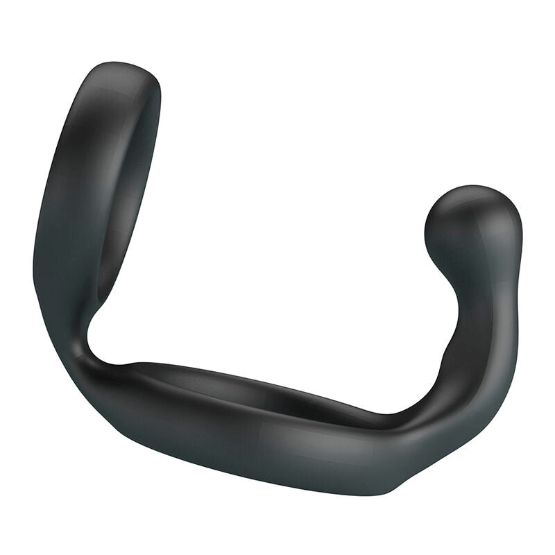 Crazy Bull - Florian Anillo Doble Para Pene Y Testículos Silicona Negro