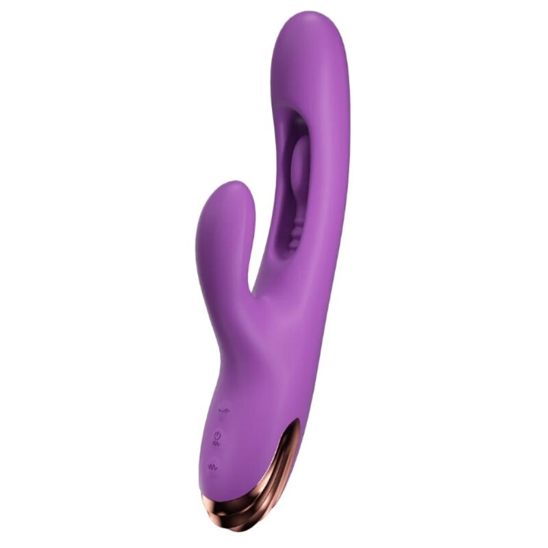 She.e.o - Vibrador Rabbit Punto G Con Movimiento Digital Morado