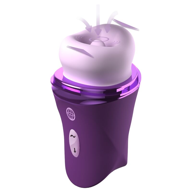 Fantasy For Her - Lush Kiss Plush Purple Estimulador Clitoral De Succión Y Lamido