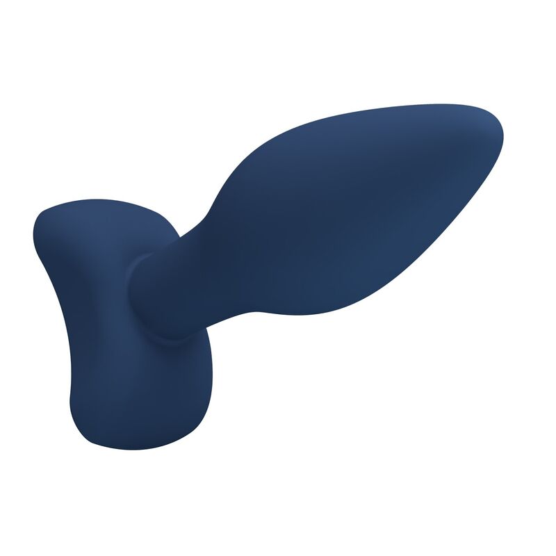 Mr Play - Plug Anal Cónico Silicona Azul S