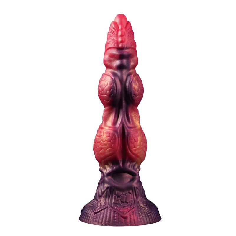 Power Monsters - Savage Beastlord Dildo Fantasía Tricolor 24 Cm Ø 5 Cm
