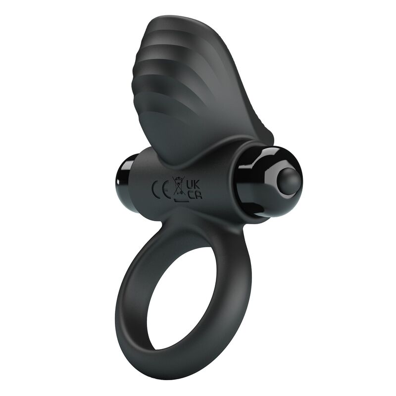 Pretty Love - Anillo Vibrador Para Pene Adrien 10 Funciones Negro