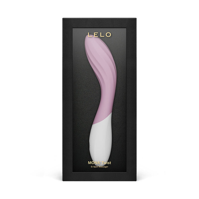 Lelo - Mona Twist Vibrador Para Punto G Recargable App Control Lavanda Rosa