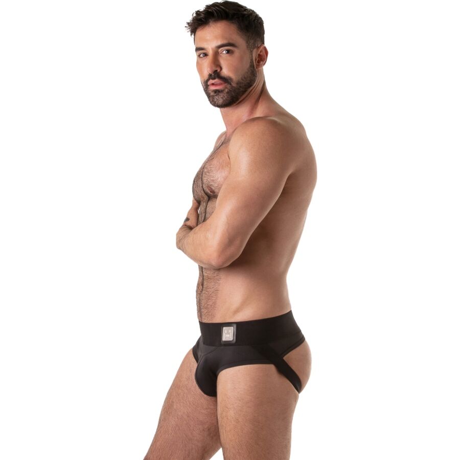 Locker Gear - Wide Waistband Jock Brief Negro L