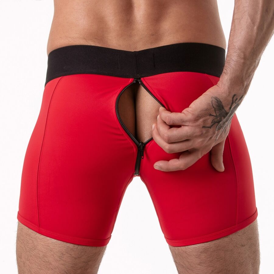 Locker Gear - Wide Waistband Trunk Rojo L