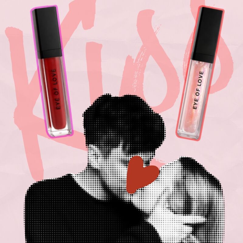 Eye Of Love - Matchmaker Crimson Kiss Brillo Labial Rojo Efecto Volumen Con Feromonas 8,5 Ml