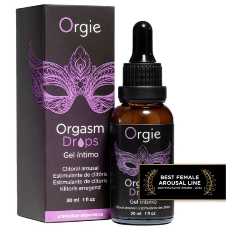 Orgie - Orgasm Drops Gotas Estimulantes Para Clítoris 30 Ml