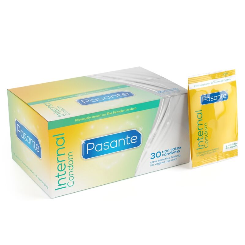 Pasante - Internal Preservativos Femeninos Caja 30 Unidades