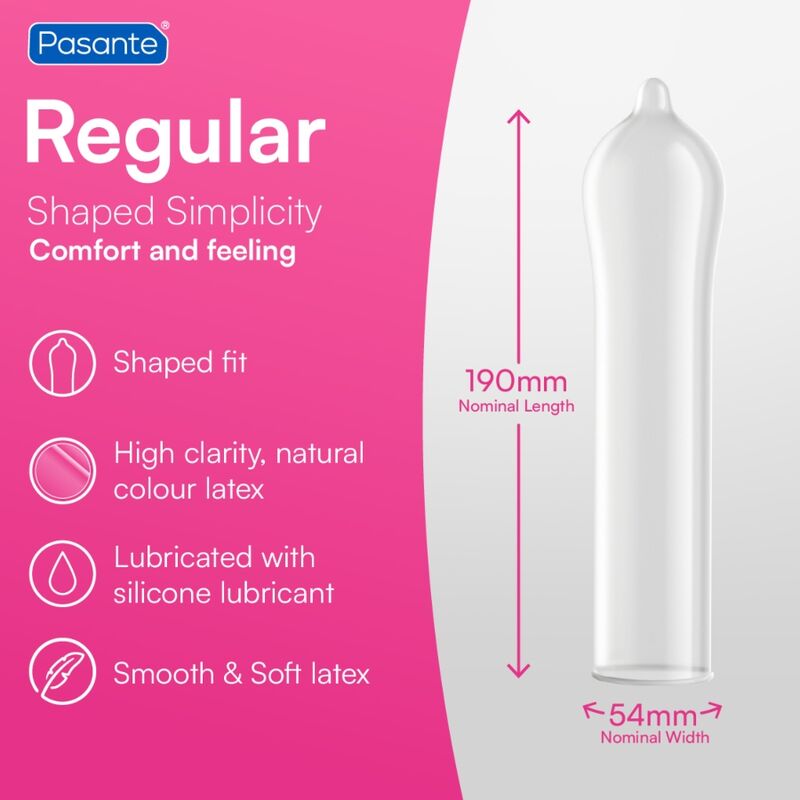 Pasante - Condom Gama Regular 12 Unidades