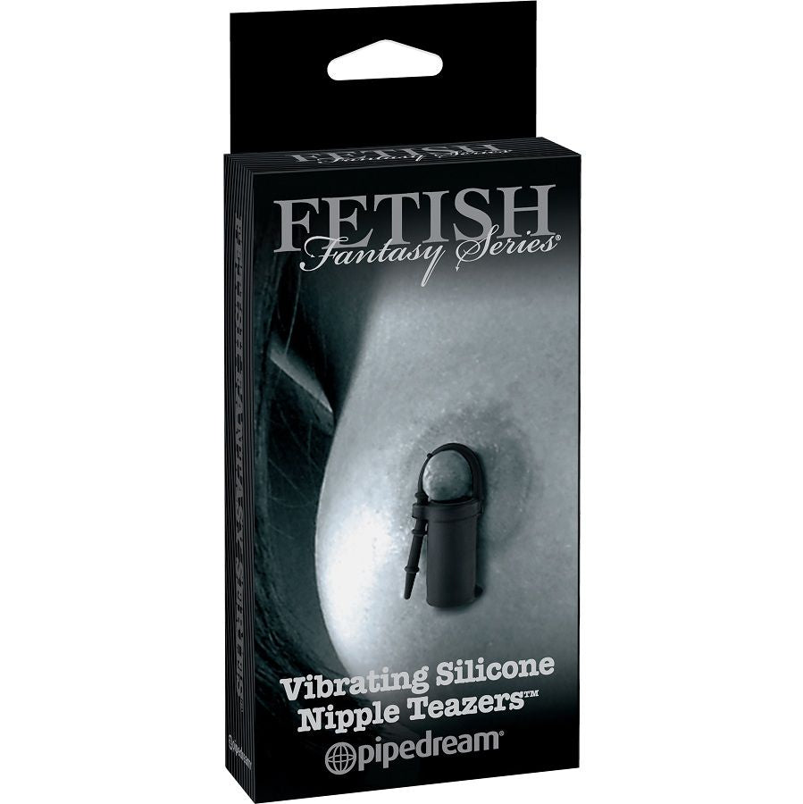 Fetish Fantasy Limited Edition Pinzas Vibradoras Para Pezones Color Negro