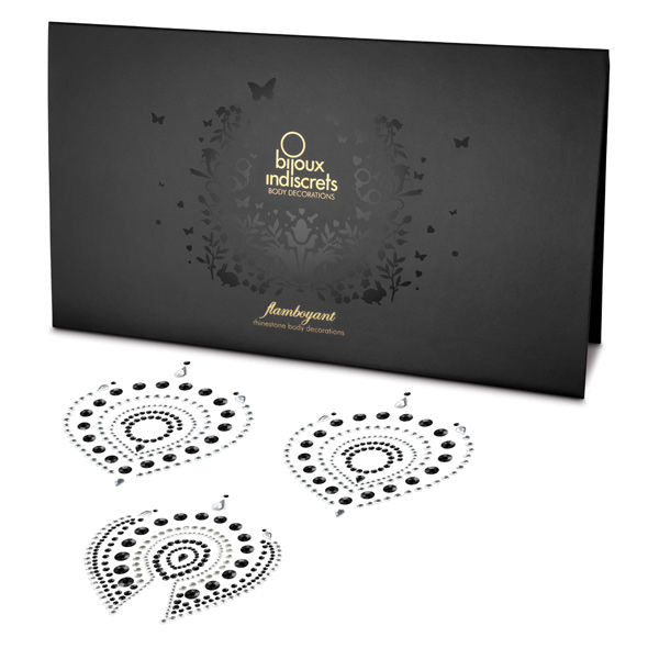 Bijoux Indiscrets - Flamboyant Negro & Plata