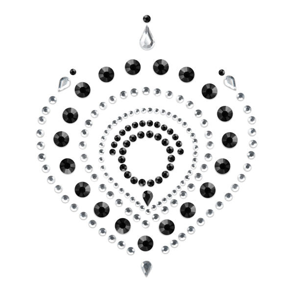 Bijoux - Indiscrets Flamboyant Negro & Plata