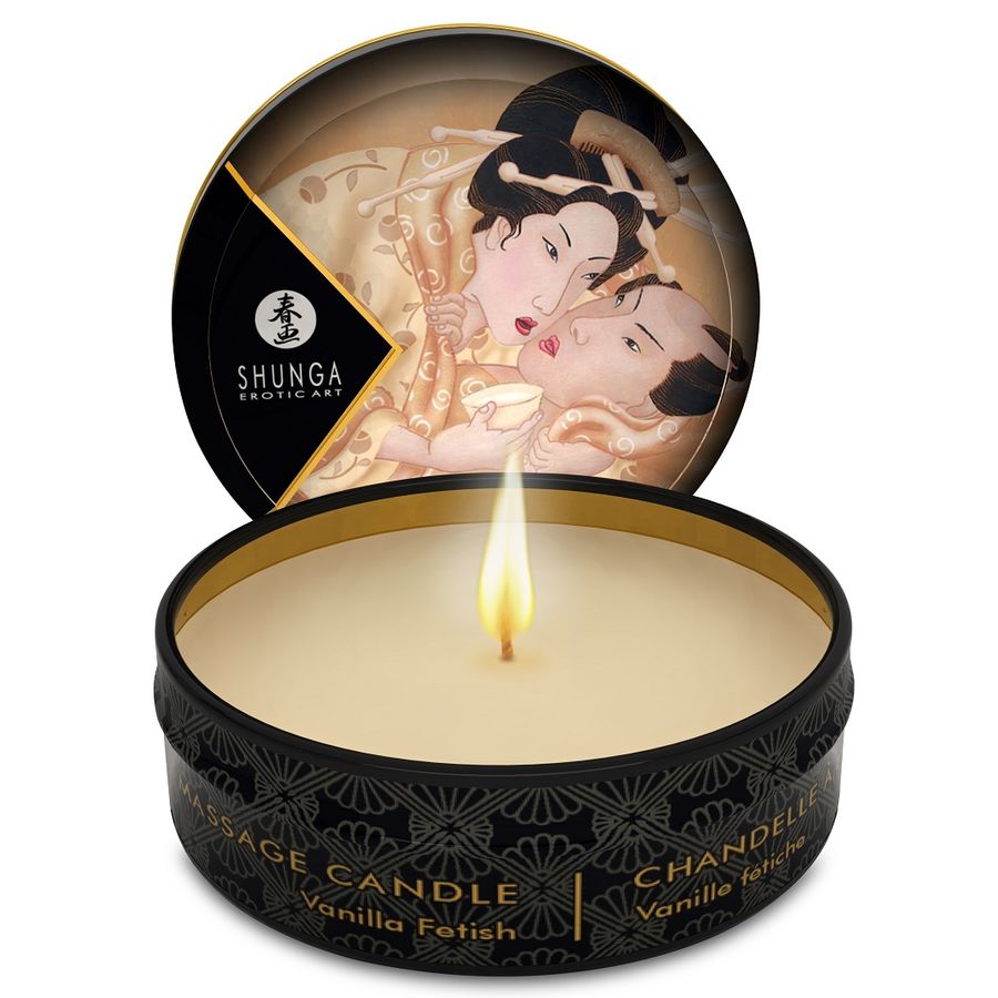 Shunga - Mini Caress By Candlelight Display Velas Masaje 24 Uds