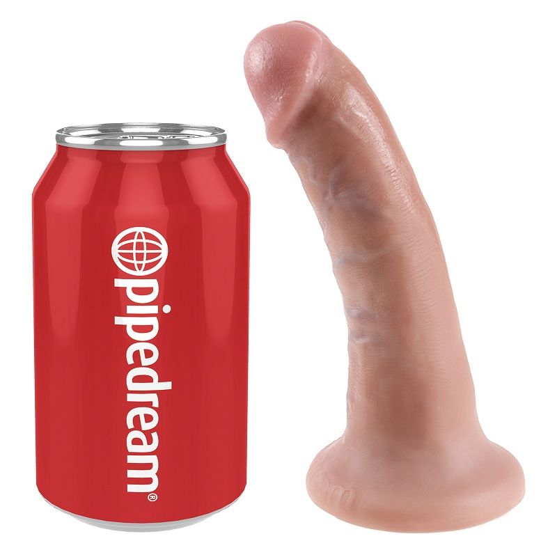 King Cock Pene De 6 - Color Natural