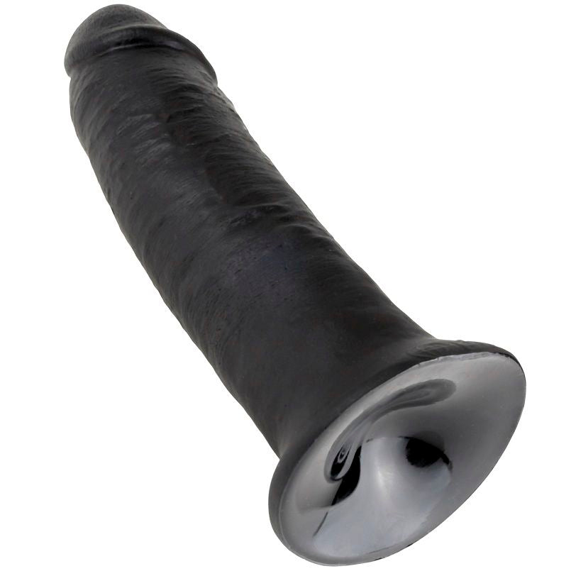 King Cock - 10 Pene Negro 25 Cm