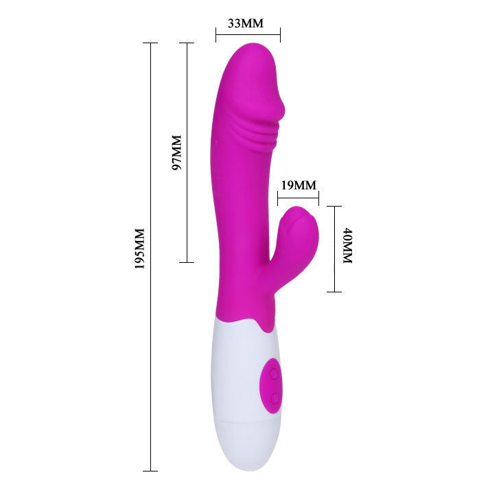 Pretty Love Vibrador Snappy Color Púrpura