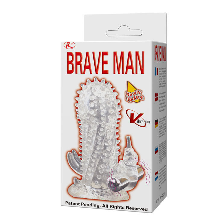 Baile - Brave Man Extensión Pene Vibrador Rabbit