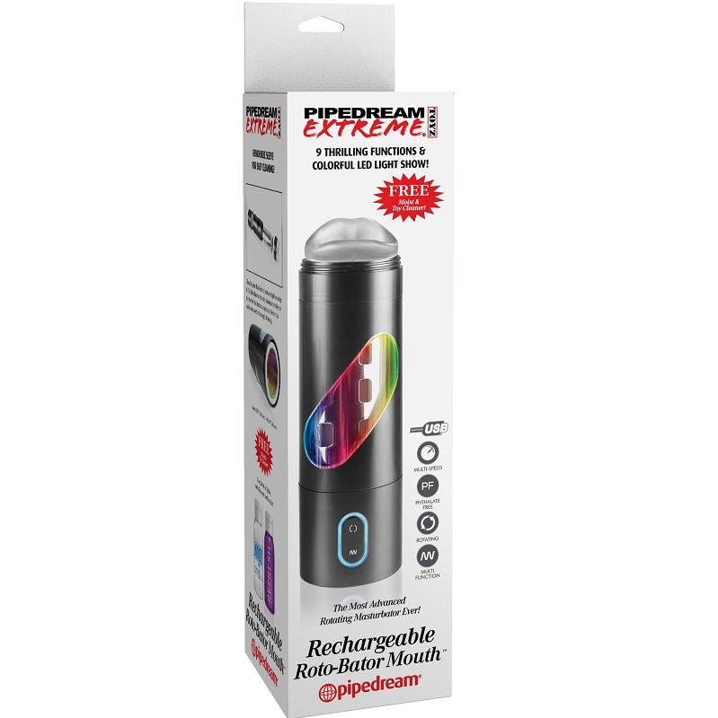Extreme Toyz - Roto Bator Usb Masturbador Masculino Boca