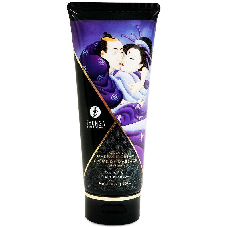 Shunga Crema De Masaje Aroma A Frutas Exóticas